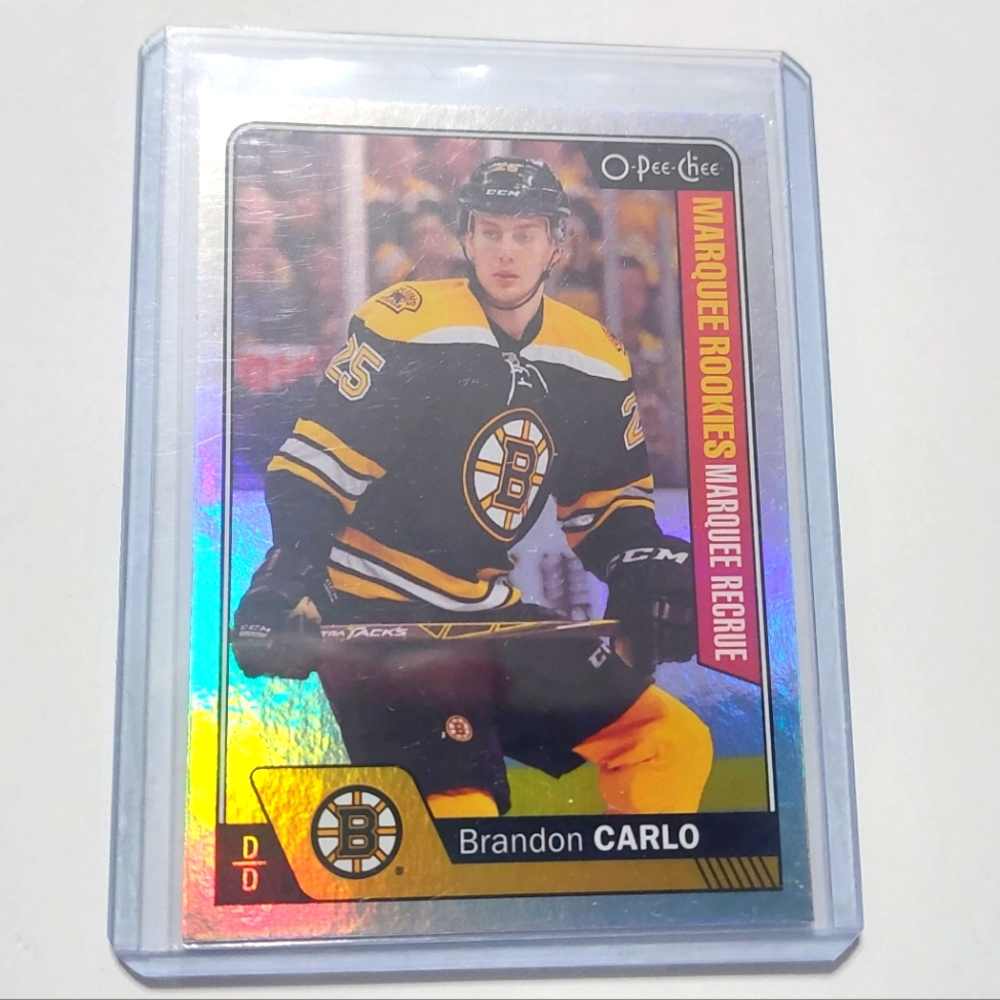 Brandon Carlo OPC Marquee Rookies Rainbow 2016/17 NHL Team: Boston Bruins